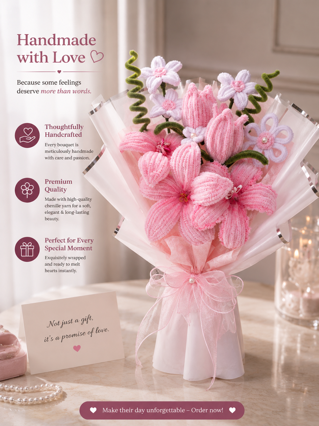 Pink Paradise Bouquet 🌸